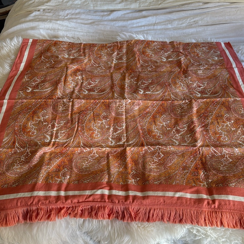 Zimmermann textured paisley towel NWT